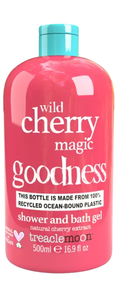 Gel de dus Wild Cherry Magic, 500ml, Treaclemoon