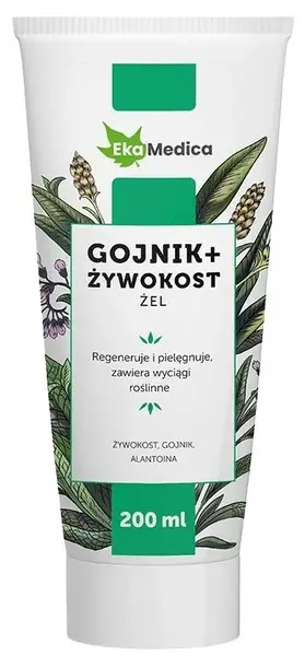 Gel de masaj cu ceai pirin și rădăcină de brusture negru, 200 ml, EkaMedica