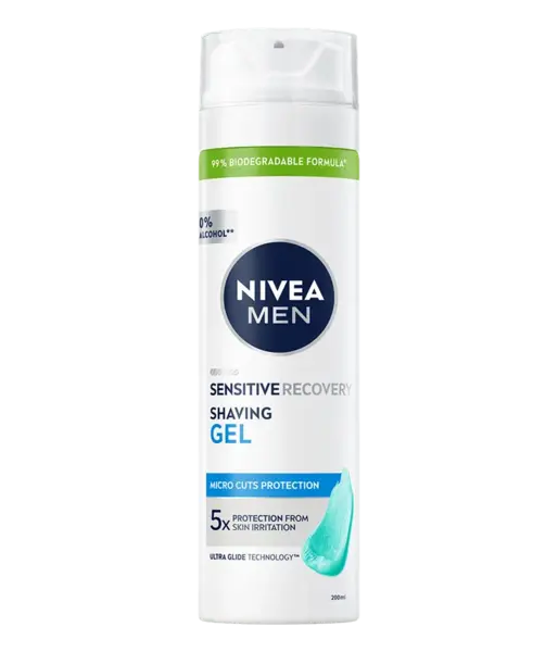 Gel de ras Men Sensitive Recovery, 200ml, Nivea