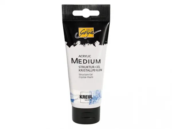 Gel de structura acrilic, Solo Goya Crystal, 100 ml