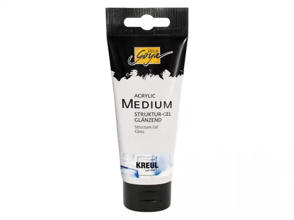 Gel de structura acrilic, Solo Goya Glossy, 100 ml