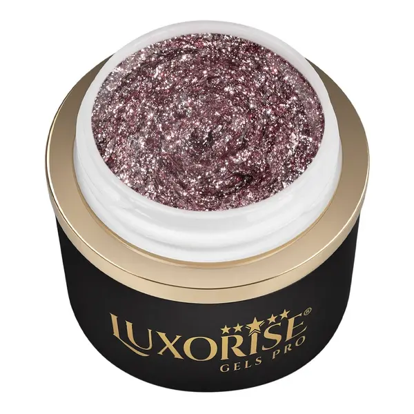 Gel Design 3D LUXORISE - Royal Glitz, Bronze Berry 5ml
