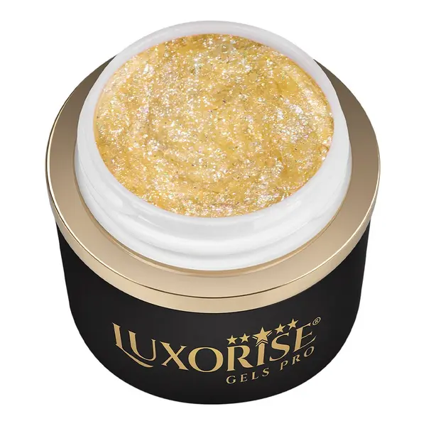 Gel Design 3D LUXORISE - Royal Glitz, Honey Gleam 5ml