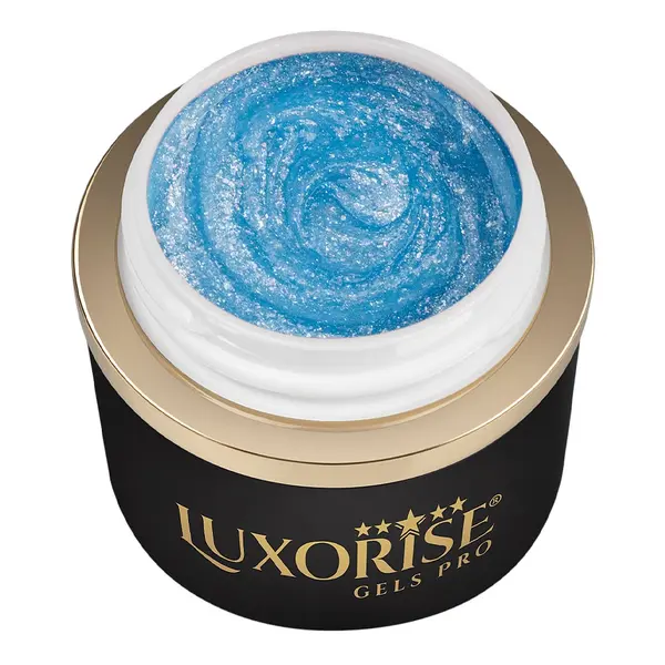 Gel Design 3D LUXORISE - Royal Glitz, Ocean Glass 5ml