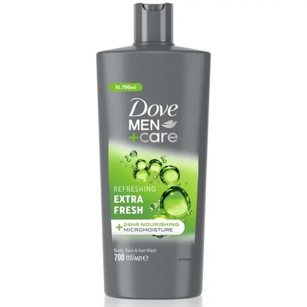 Gel Dus Dove Men Extra Fresh, 700 ml