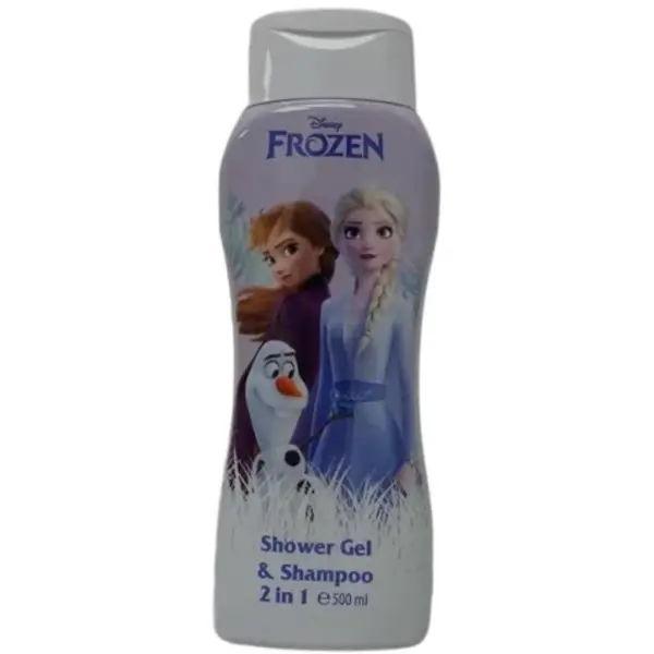 Gel Dus si Sampon 2 in 1 Air Val Frozen, 500 ml