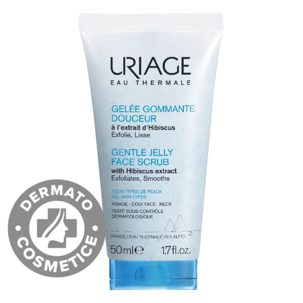 Gel exfoliant delicat Eau Thermale, 50ml, Uriage