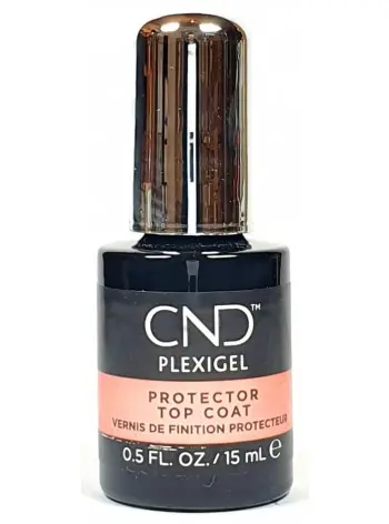 Gel hibrid pentru sigilare CND Plexigel Protector Top Coat 15ml