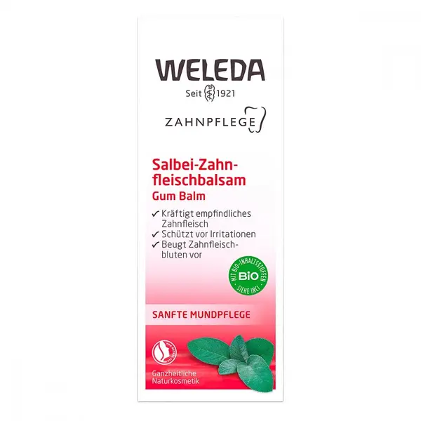 Gel Homeopatic, Weleda, cu Extract de Salvie, impotriva Inflamatiei Gingiilor, 30ml