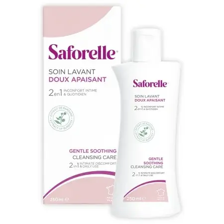 Gel ingrijire intima si corporala cu extract de brusture Saforelle, 250 ml