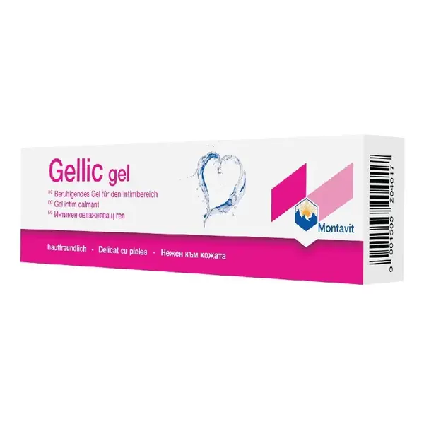 Gel intim calmant Gellic, 20 g, Montavit
