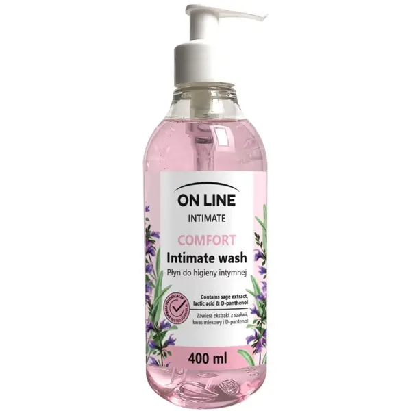 Gel Intim cu Salvie Intimate Comfort, On Line, 400 ml
