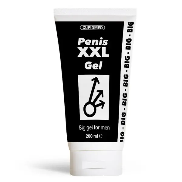 Gel intim Cupid – Penis XXL, pentru mărirea penisului, 200 ml