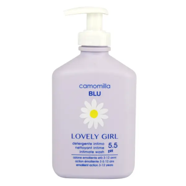 Gel intim de curatare pH 5.5 Lovely Girl, 300ml, Camomilla Blu
