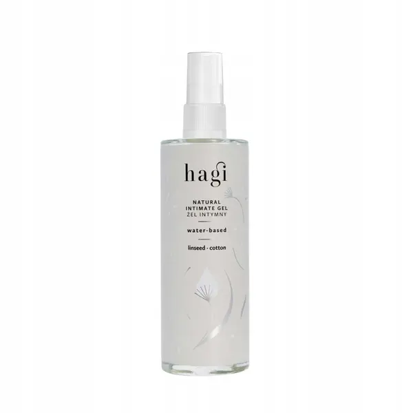 Gel intim natural lubrifiant, 100ml, Hagi