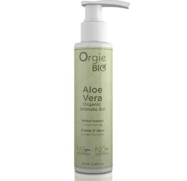 Gel intim Orgie - Bio cu Aloe Vera, organic si vegan, pe baza de apa, 100 ml