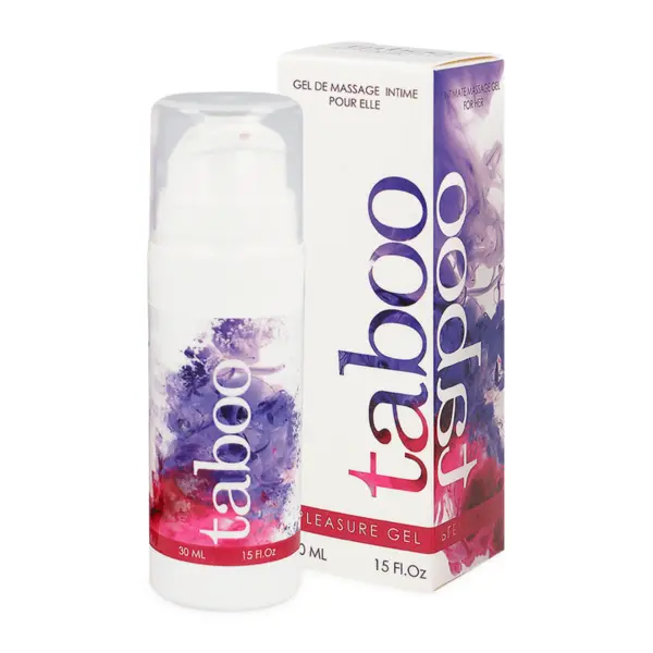 Gel intim pentru femei Ruf- Taboo Pleasure Gel for Her, cu efect stimulant și excitant pentru plăcere intensă, 30 ml