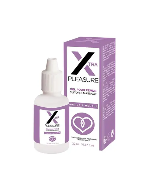 Gel intim pentru femei Ruf - X-tra Pleasure, pentru stimulare clitoridiană cu efect afrodisiac, 20 ml