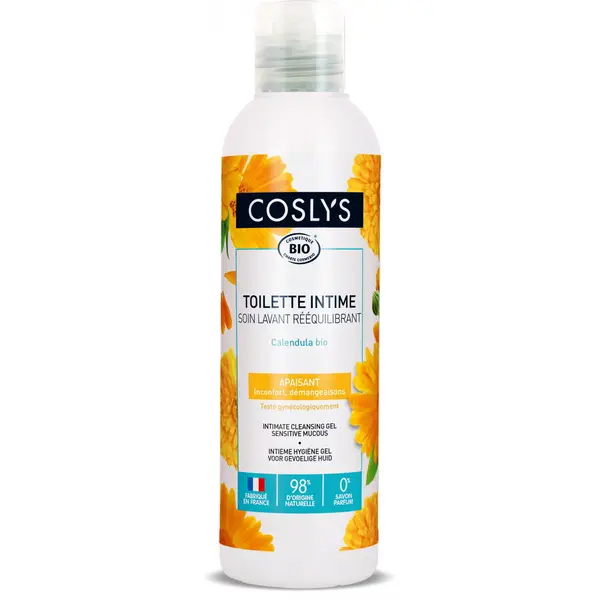 Gel Intim pentru Piele Sensibila cu Galbenele si Magneziu 250ml