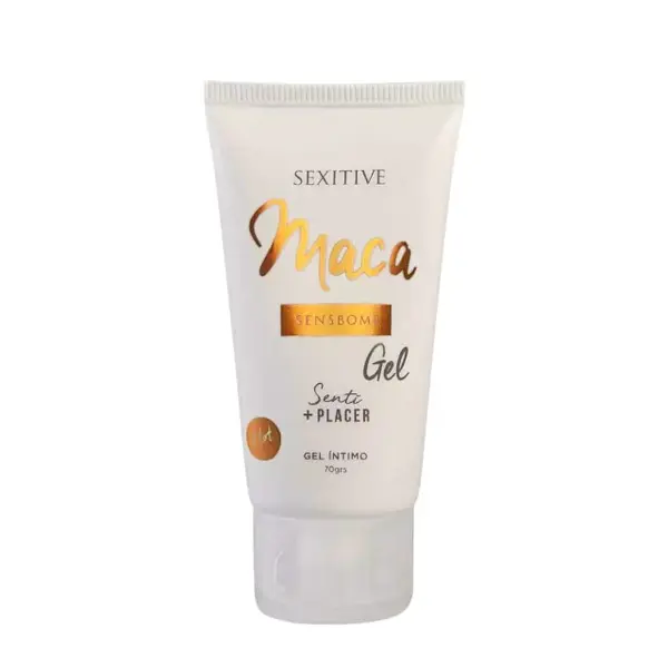 Gel intim SEXITIVE Maca Gel - Sensbomb, pentru stimulare clitoris, cu efect de creștere libido și energie, efect de încălzire, 70 g