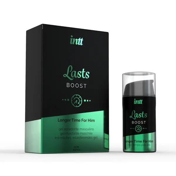 Gel INTT – Lasts Boost, pentru întârzierea ejaculării, 15 ml