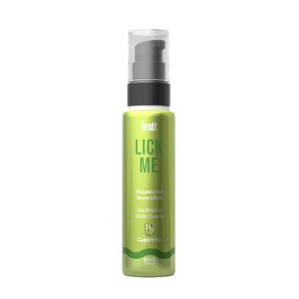 Gel INTT – Lick Me Caipirinha, cu efect de încălzire și aromă de cocktail, 50 ml