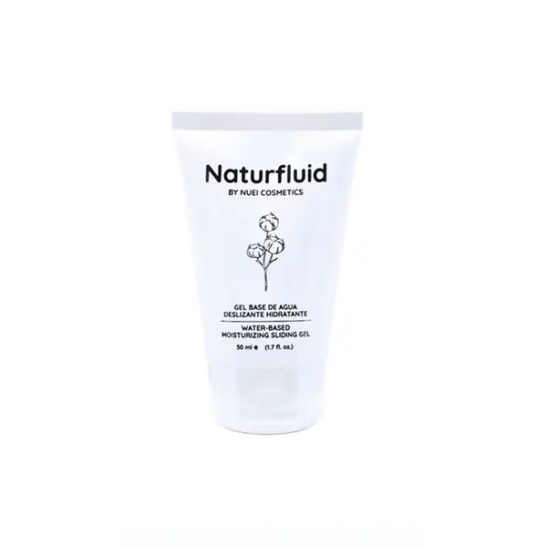 Gel lubrifiant NUEI Naturalis Moisturizing Sliding, pe bază de apă, textură naturală, efect similar lubrifierii feminine, 50 ml