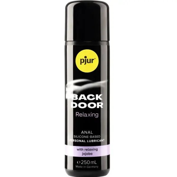 Gel lubrifiant Pjur – Back Door Jojoba, pe bază de silicon, pentru relaxare și confort anal, 250 ml