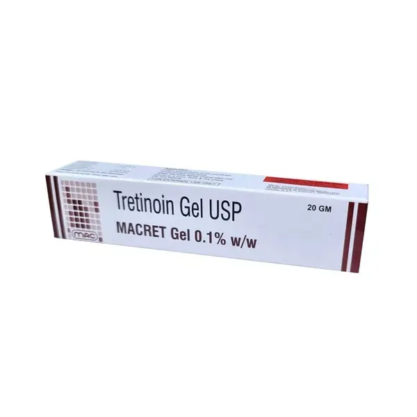 Gel, MacRet, Truworth Healthcare, Anti-Rid, Anti-Acnee, Anti-Pete, Tretinoina 0.1%, 20gr