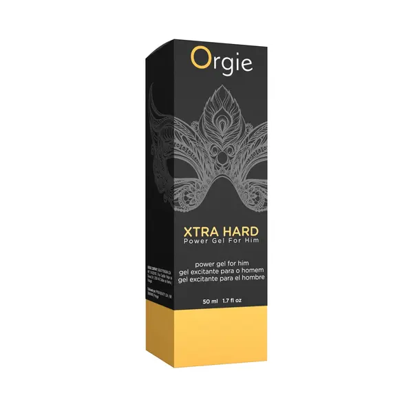 Gel Orgie - Xtra Hard, pentru erectie ferma si stimularea placerii, 50 ml