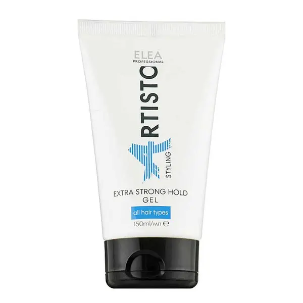 Gel pentru aranjarea parului, fixare extra puternica Elea Professional Artisto, 150 ml