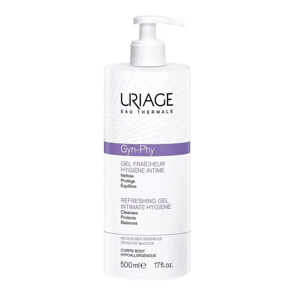 Gel pentru igiena intima Gyn Phy, 500 ml, Uriage