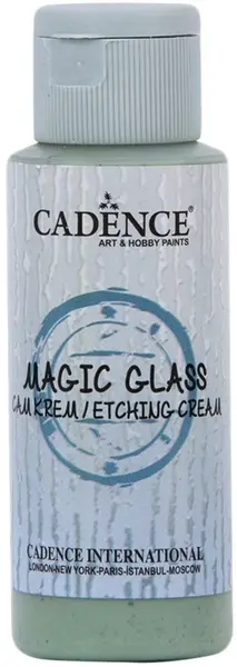 Gel pentru matizarea sticlei Cadence - Magic Glass Etching Cream, 59 ml