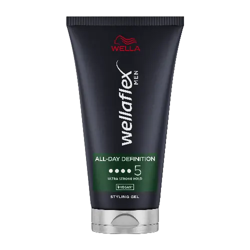 Gel pentru par cu grad de fixare 5 Men All-Day Definition Wellaflex, 150ml, Wella