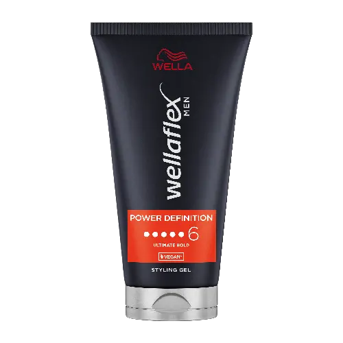 Gel pentru par cu grad de fixare 6 Men Power Definition Wellaflex, 150ml, Wella
