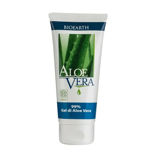 Gel pur de aloe vera bio (99%), 100ml - Bioearth