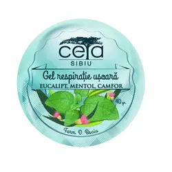 Gel respiratie usoara cu extracte de eucalipt, mentol si camfor 40 g