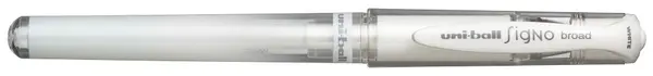 Gel roller Uniball Signo Board – Alb, 1.0 mm