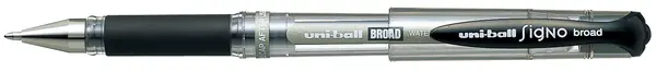 Gel roller Uniball Signo Board – Negru, 1.0 mm