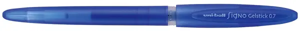 Gel roller Uniball Signo Gelstick – Albastru, 0.7 mm