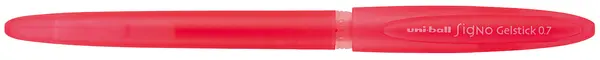 Gel roller Uniball Signo Gelstick – Rosu, 0.7 mm