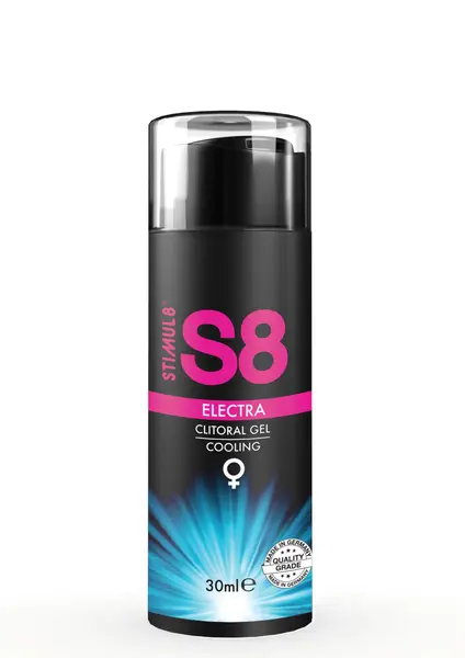 Gel S8 ELECTRA - Clitoral Cooling, pentru orgasm intens si stimularea clitorisului, efect racoritor, 30 ml