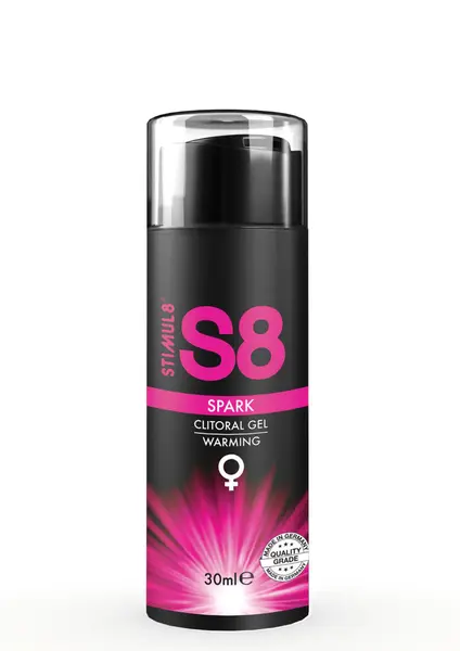 Gel S8 Spark - Clitorial, pentru orgasm intens si stimularea clitorisului, cu efect de incalzire, 30 ml
