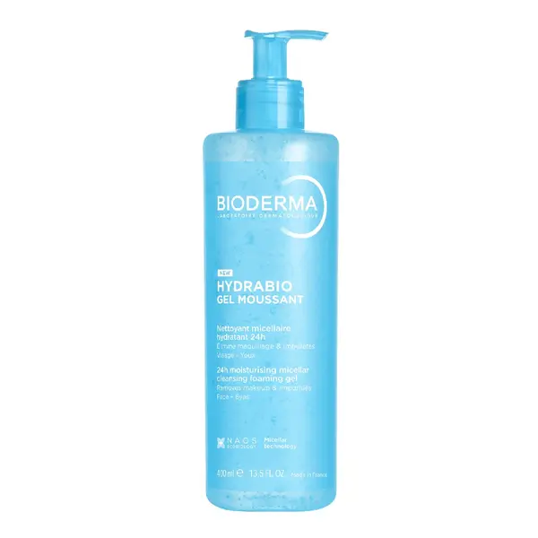 Gel spumant Hydrabio, 400 ml, Bioderma