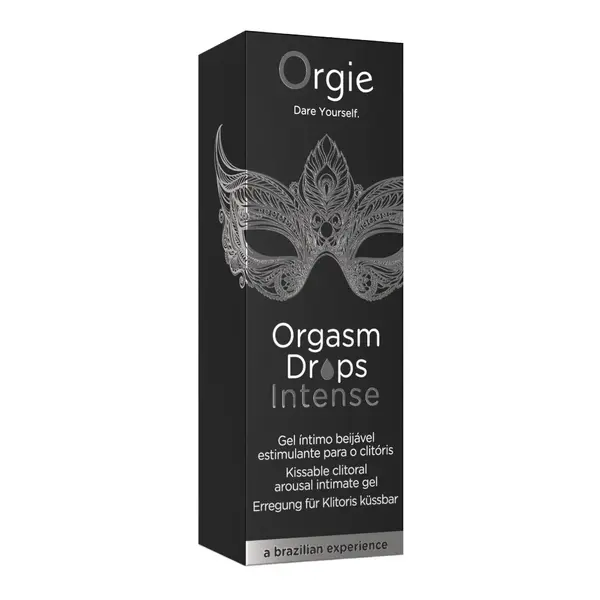 Gel stimulare clitoris Orgasm Drops Intense, 30 ml, Orgie