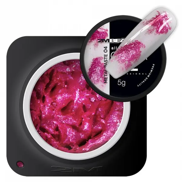 Gel UV Color 2M Hema Free Metal Paste 04 - 5g