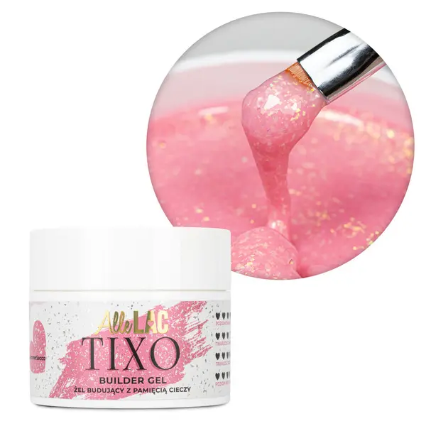 Gel UV Constructie AlleLac 45gr- Shimmer Secco - ASECCO