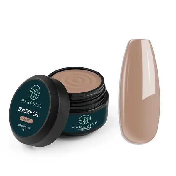Gel UV Constructie Unghii HEMA/TPO FREE, Marquise, BNG07, 30 g