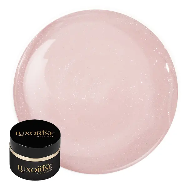 Gel UV Constructie Unghii RevoFlex Aurora Builder Gel LUXORISE 15ml, Rose Light