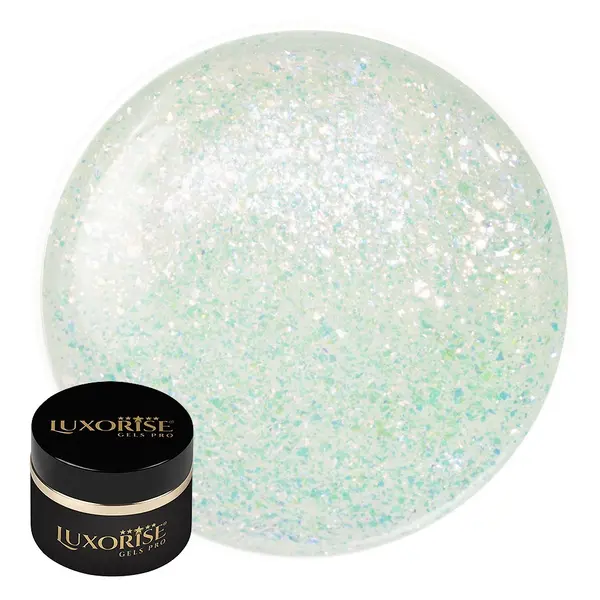 Gel UV Constructie Unghii RevoFlex Fairytale Shine LUXORISE 15ml, Diamond Pixie